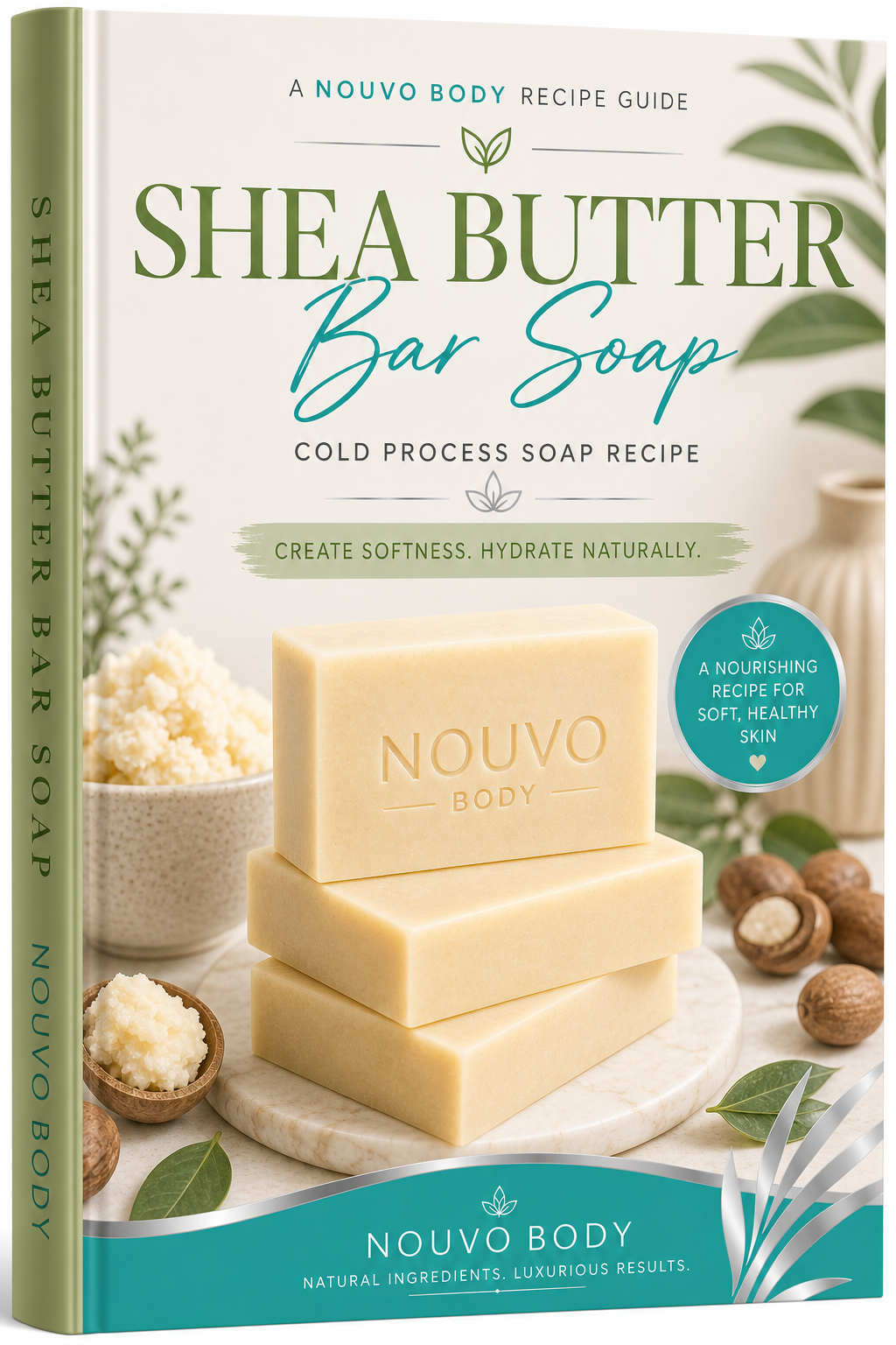 Shea Butter cold process Bar Soap - PDF file