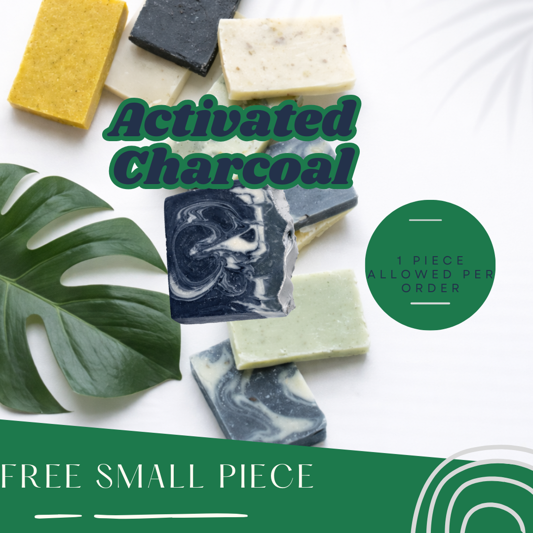 FREE charcoal Detox Bar Soap — 1 Small piece