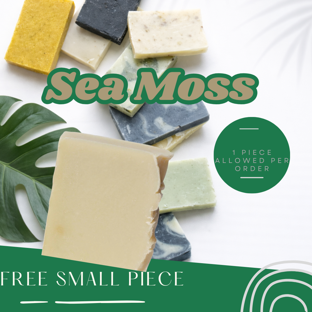 FREE Sea moss Bar Soap — 1 small piece