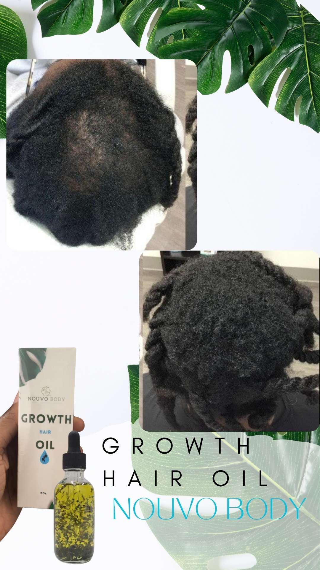 Growth Hair Oil $45 (POP UP)