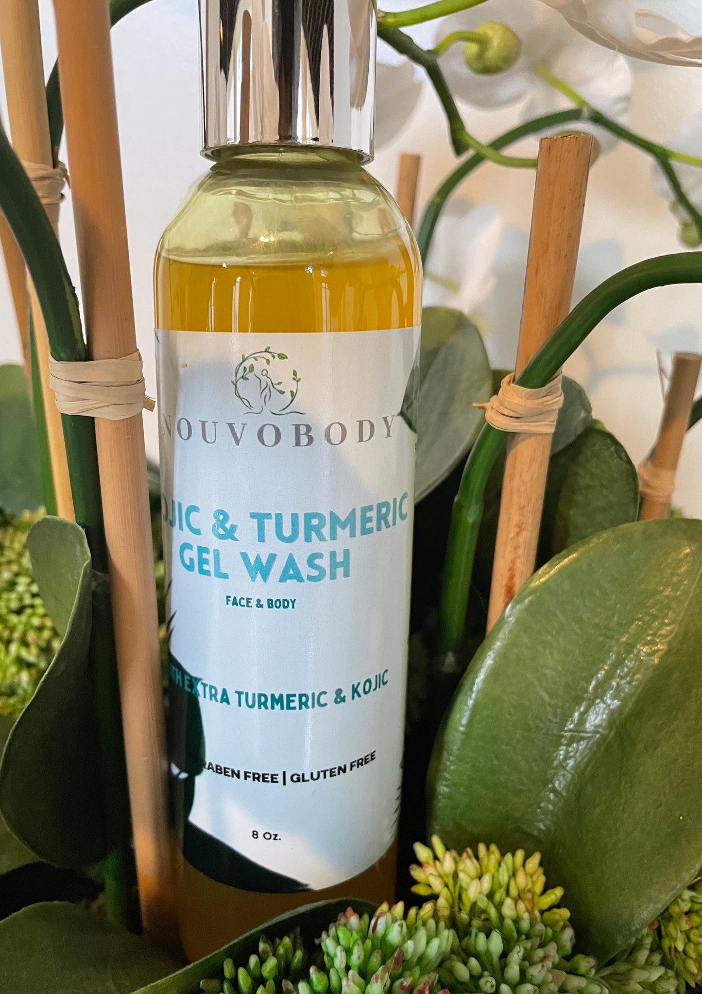 KoJic & Turmeric Cleanser ( Face & Body Gel Wash)-Extra strength Brighten agent