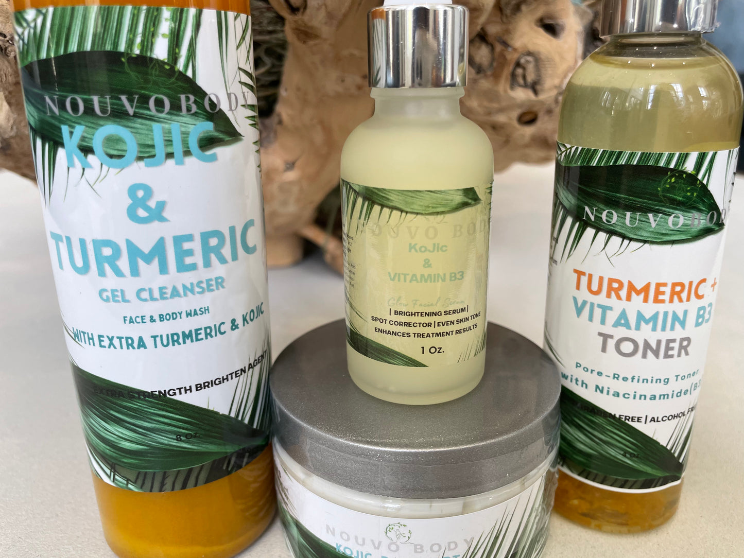 The Ultimate KoJic & Turmeric Even skin tone — Extra strength Brighten kit