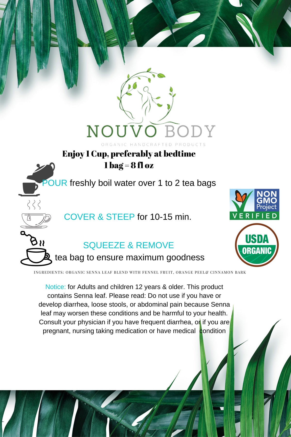 Clean me out Detox
 - Tea bags (Pre-Order)