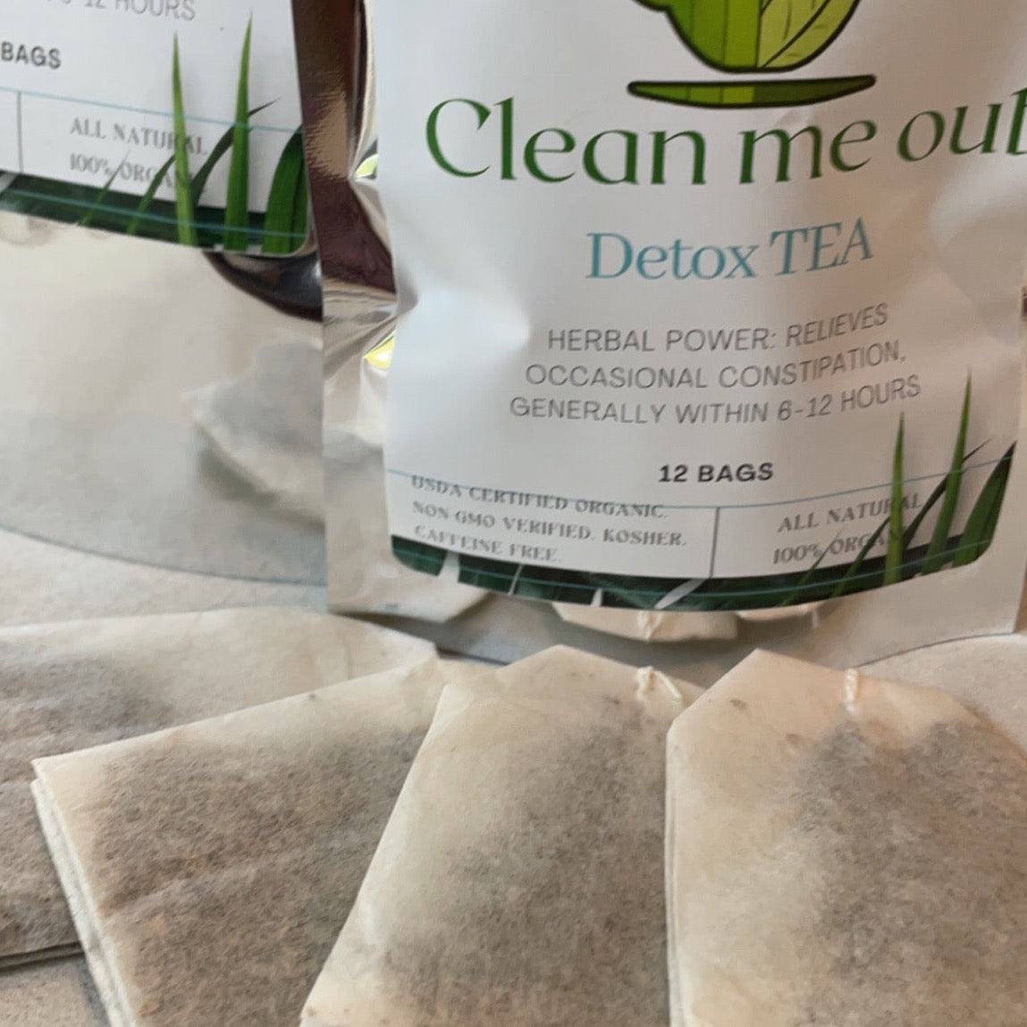Clean me out Detox
 - Tea bags (Pre-Order)