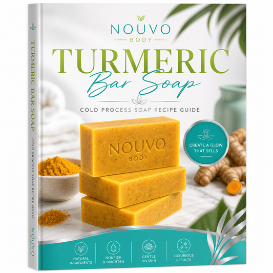 Turmeric Bar Glow Bar Soap  Recipe -PDF file