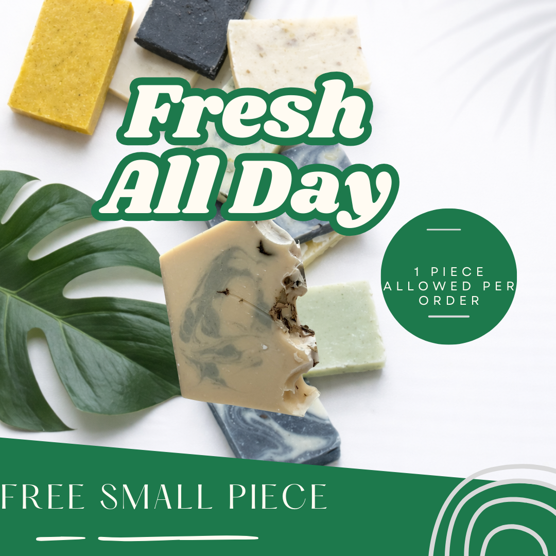 FREE Fresh All Day Bar Soap — 1 small piece