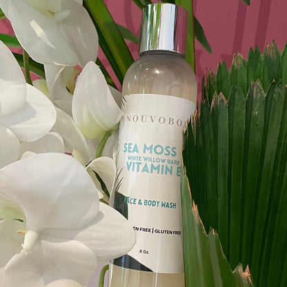 Sea Moss +  Vitamin E Cleanser - (Face & Body Wash)