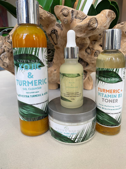 The Ultimate KoJic & Turmeric Even skin tone - Extra strength Brighten kit