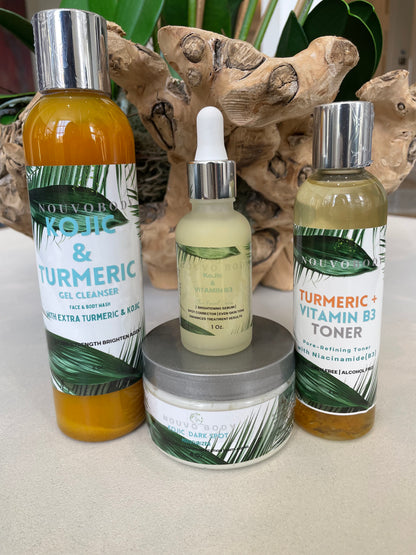 The Ultimate KoJic & Turmeric Even skin tone - Extra strength Brighten kit