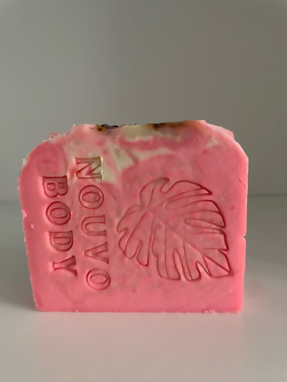 Rose Clay Bar soap (2 thick Bars)