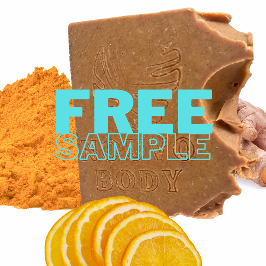 Free body soap samples