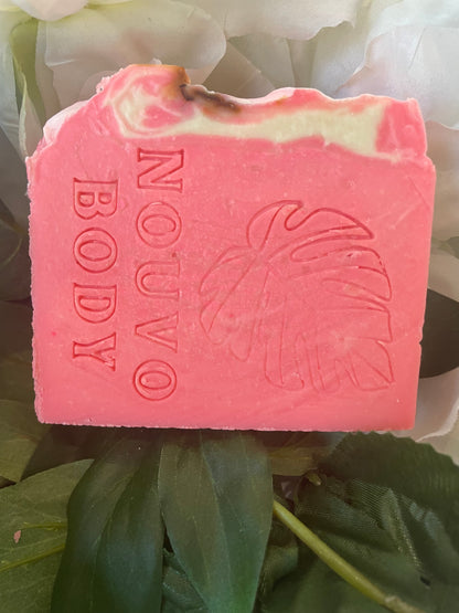 Rose Clay Bar soap (2 thick Bars)