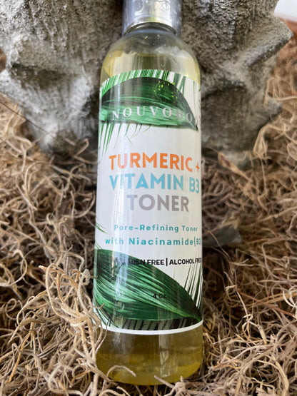 Turmeric Pore-Refining Toner with Niacinamide(B3) - 4 oz